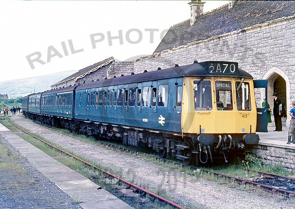 Class 117 51358-Cheddar - 1969 -RPC969 RPC372