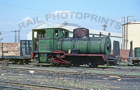 Bagnall Fireless Unique Bowaters  AJD163