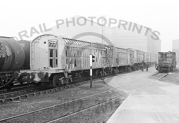 HST Power Car Frames Crewe Works 200179 JC349