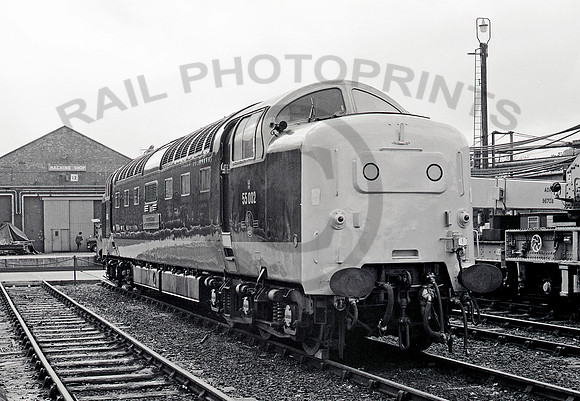 55002 Crewe Works 070681 JC576