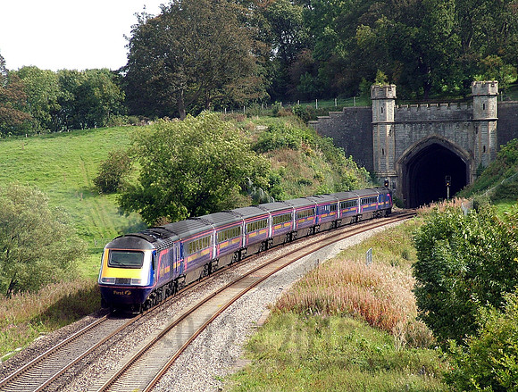 FGW HST Twerton Tunnel 120904 JC068