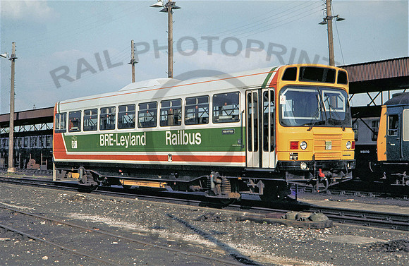 BR Leyland Railbus  RDB977020 Bristol Marsh Junction 1081  RK020