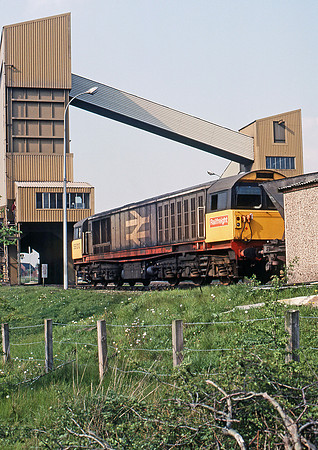 58010 Cannock Middle Colliery 160585 BR218