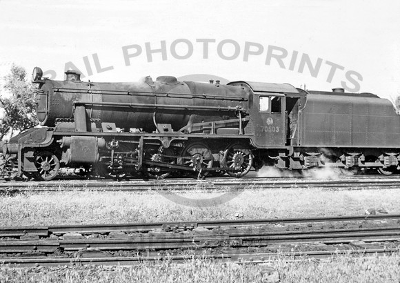 Stanier 8F 70503  Tel Aviv 1954 HB937