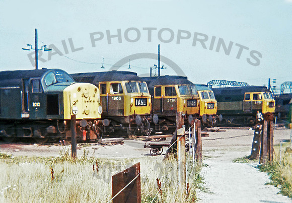 Crewe Stabling Point 1969 RPC027