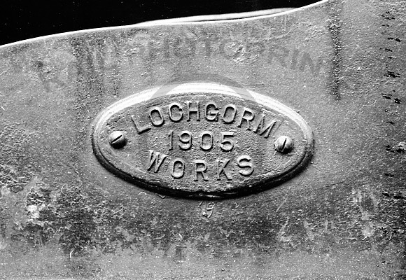 Lochgorm 1905 Works plate 140553 RPC051