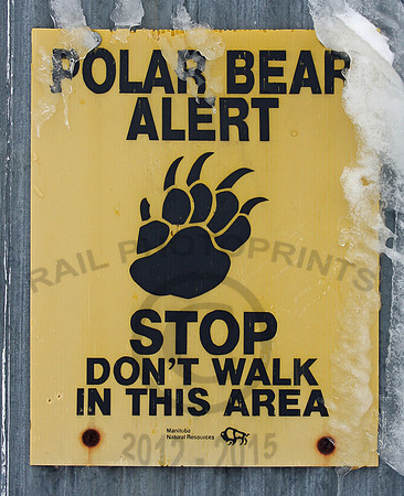 Churchill Polar Bear Sign 071108 JC