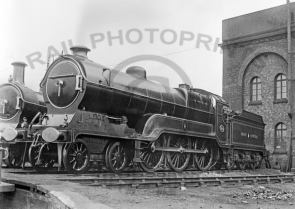 GCR 424 Manchester Central 1913 RPC821