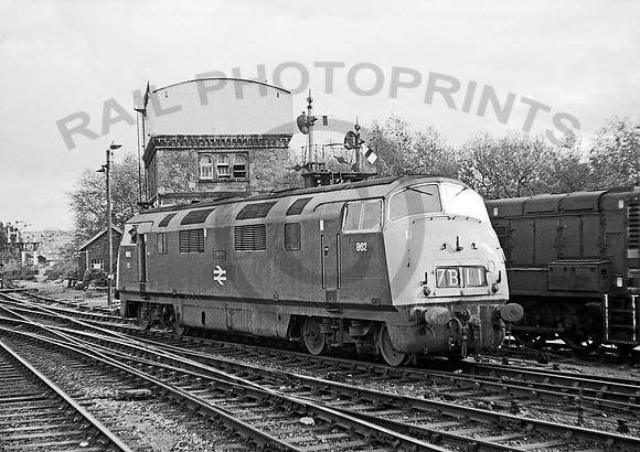 Rail Photoprints | Class 43 - North British Warships | 862 Exeter SP ...
