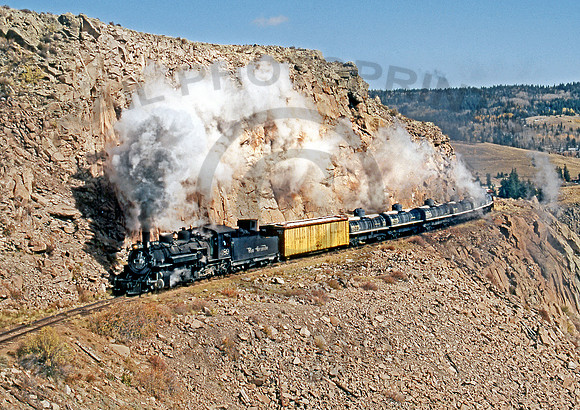 DRGW 489 Toltec Gorge  090997 JC566