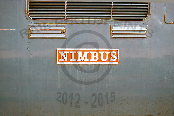 Nameplate 55020 Kings Cross 030677 GS094