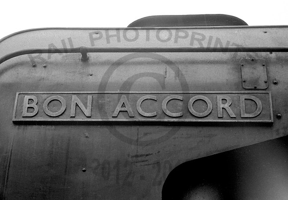 60154 Nameplate Bon Accord   260863  NP890