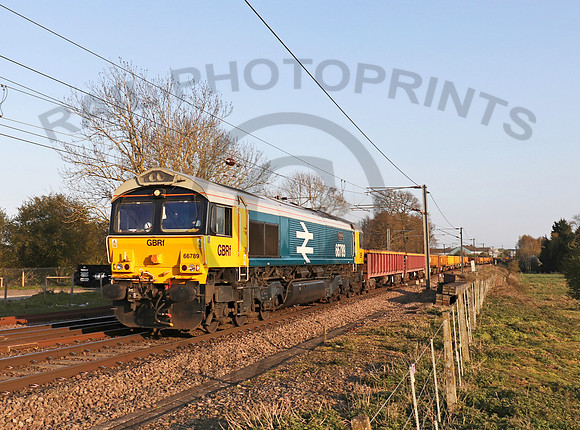 66789 (TT 66750) at Barham 6T61 16-20 Colchester Sig 1072) - Whitemoor 18-04-21