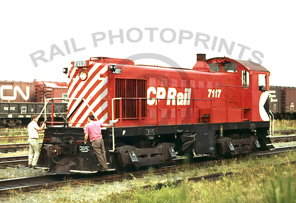 CP Rail 7117  Vancouver 1973 RPC362