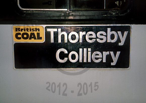 58032 Nameplate  1095 RPC019