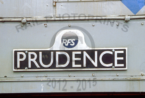 Nameplate RFS002  Prudence  RPC110