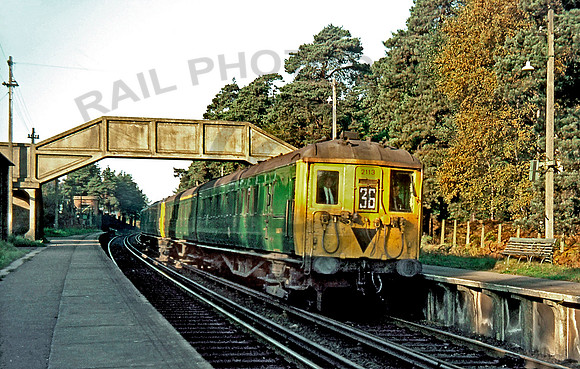 Class 401 2113 Longcross Halt 011169 GE113