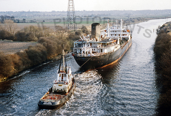 Thermopylae Manchester Ship Canal 1981 RPC643
