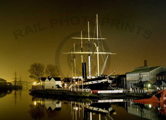 SS Great Britain Bristol City Docks 1990 JC255