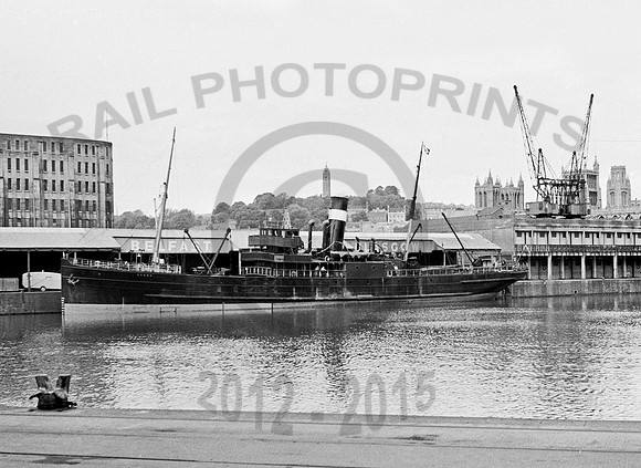 SS Annan  Bristol Floating Harbour   1955  RPC214