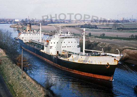 Thermopylae Manchester Ship Canal 1981 RPC641