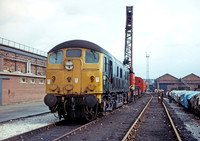 5063 Crewe Electric Depot 22-09-1973 HBe001