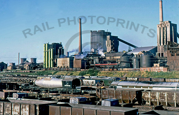 Consett Steel Works yard 050869 CD037
