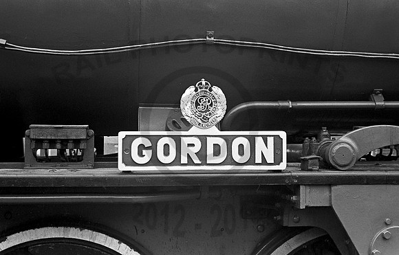 'Gordon' Nameplate Longmoor 300466 NS1241_99