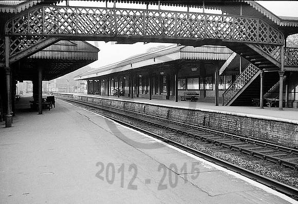 Gainsborough Central Station 1961 RPC436