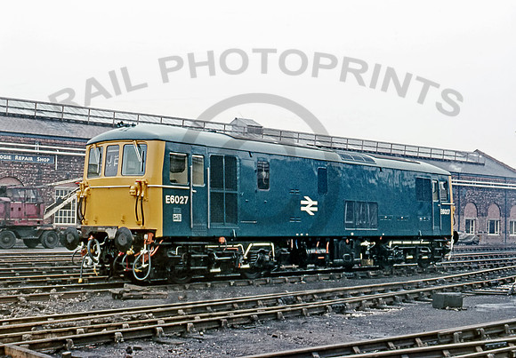 E6027 Crewe Works 70 HB036