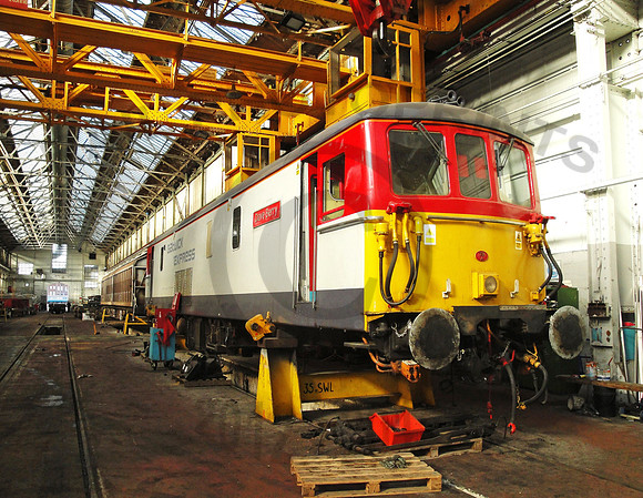 73202 'Dave Berry'' Eastleigh Works 201011 JV342