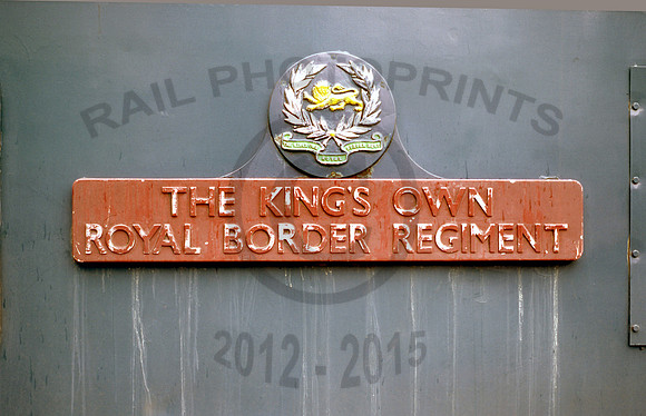 Nameplate 45043 Birmingham 170777GS085