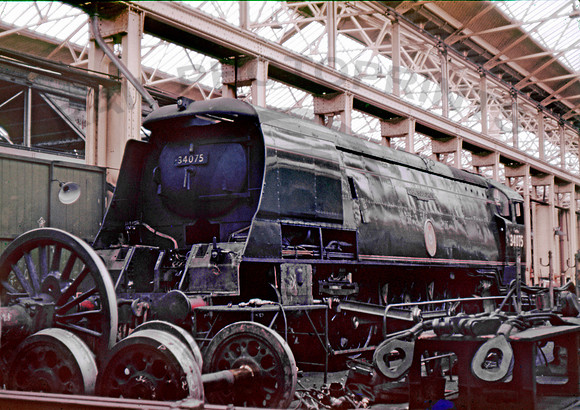 34075 Eastleigh Works 150762 DC177-1