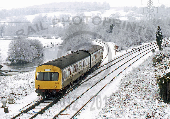Class 101  Cowley Bridge 010291 JM490