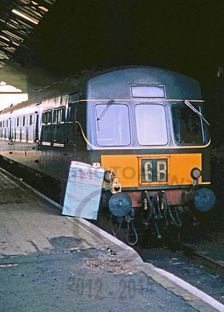 Class 101  Guisborough Station 28-2-1964 CD101
