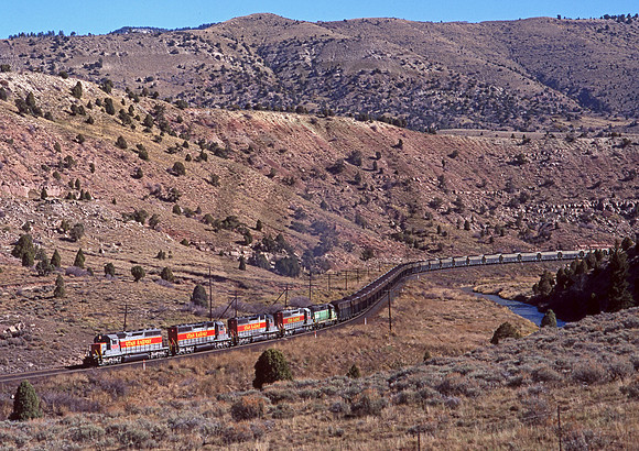 SD40s KyuneRoad 151097 CW241