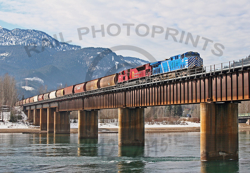 Rail Photoprints | Canada | CEFX 1017 Revelstoke 250205 JC362