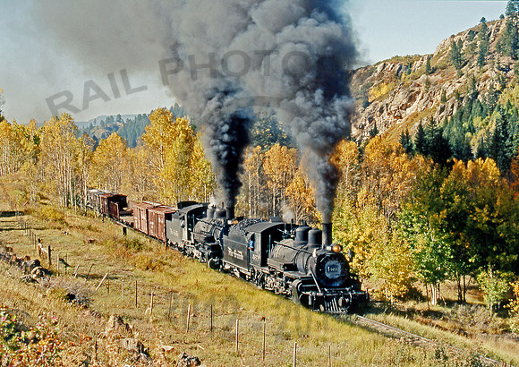 DRGW 463 Lobato Trestle 081097 JC570