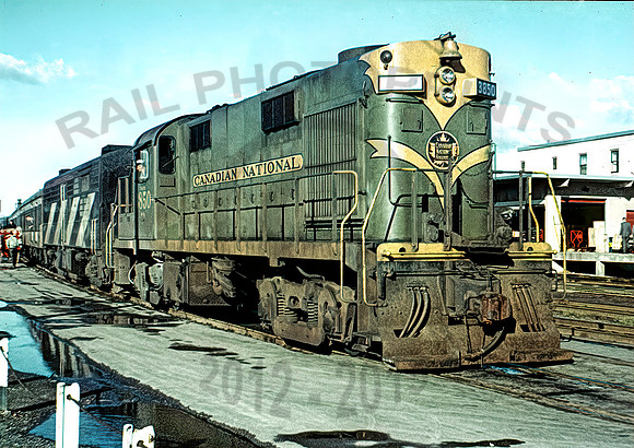 CN MLW RS18  3850 Cambellton NB 160966
