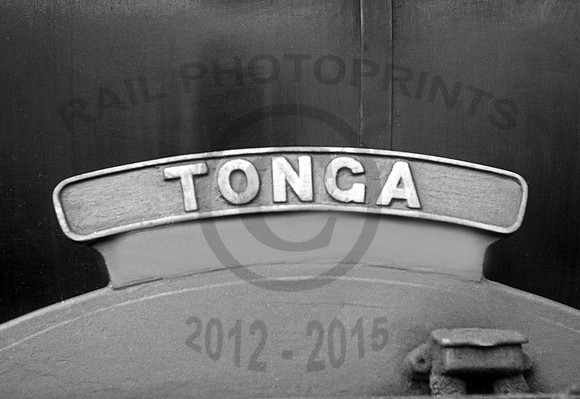 45632 'Tonga' nameplate  0963  RPC524