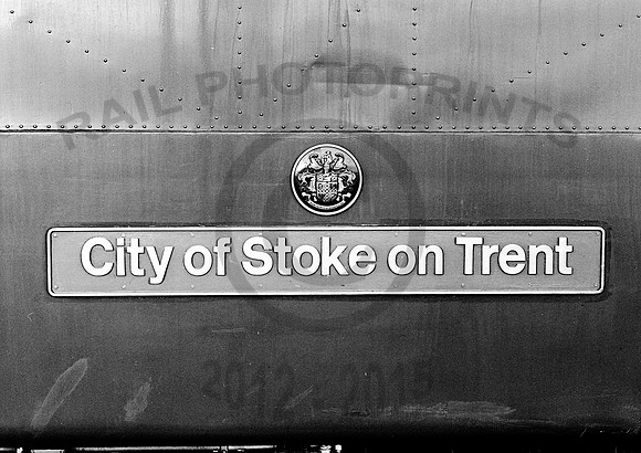 Nameplate 86206 Birmingham International 181080  JC866