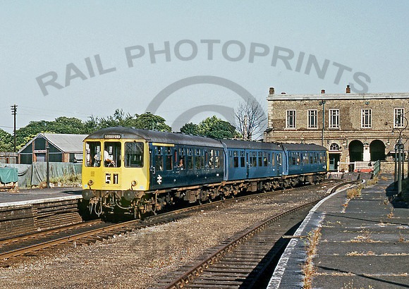 Class 104 North Woolwich 030771 JV455