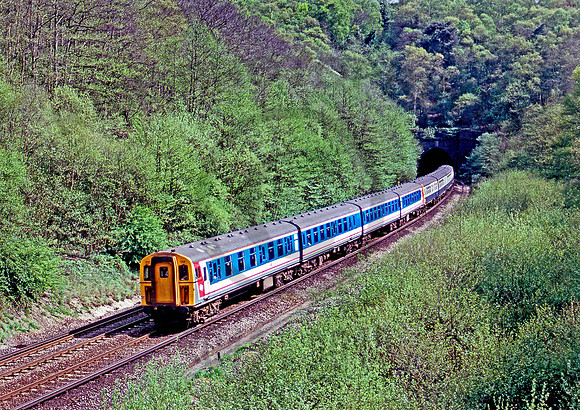 Class 421-1717-BalcombeTunnel-020587 JC787