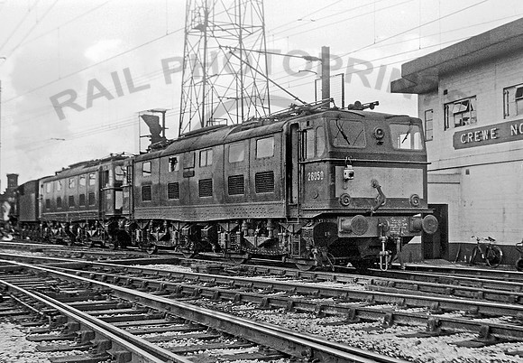 26052 Crewe North Junction 1963 CW255