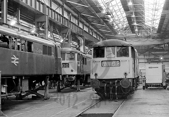 Electrics Crewe Works 250279 JC351