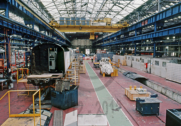HSTs Crewe Works 160896 HB047