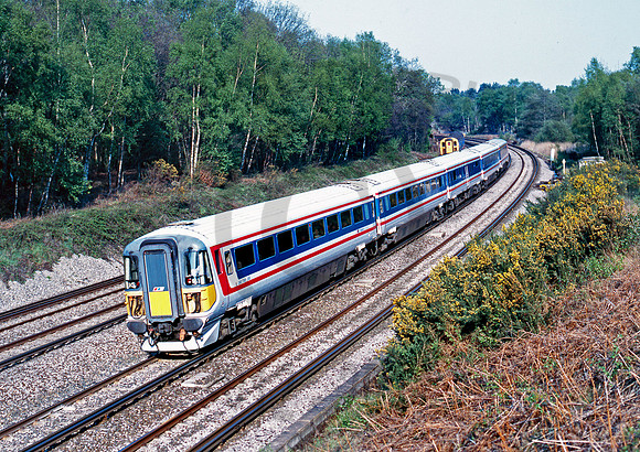 Class 442 2410-Y-Pirbright-030590-JC62