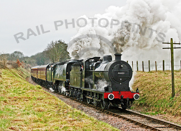44422 & 34067 Bishops Lydeard WSR 200306 JC008a-1