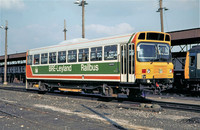 BR Leyland Railbus  RDB977020 Bristol Marsh Junction 1081  RK020
