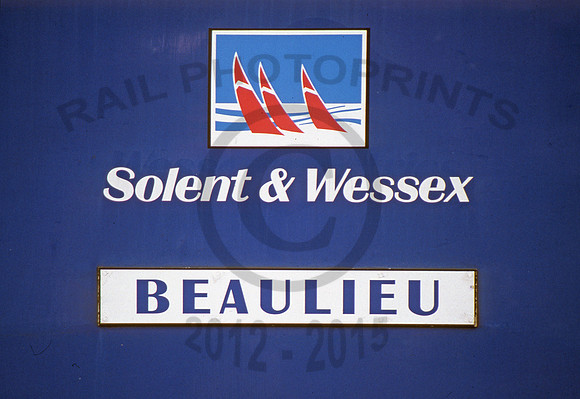 442001 Nameplate 'Beaulieu' 1996 RPC001